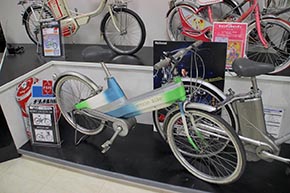 電動アシスト自転車のプロトタイプ（1994年）