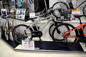 フロントサスペンション搭載の電動スポーツタイプ「Hurryer」