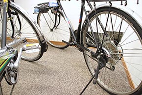 スーパーソニックのリアブレーキは、ソフトタッチでよく効いたという「パナサーボブレーキ」を搭載していました