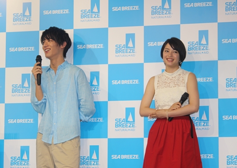 シーブリーズ 広瀬すず 中川大志 CM デオ＆ジェル