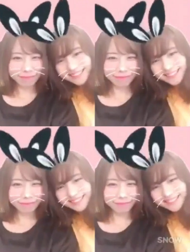 有村藍里　有村架純　姉妹　2ショット