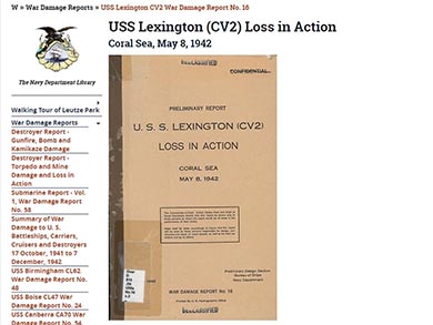 ポール・アレン レキシントン 軍艦 海底で発見