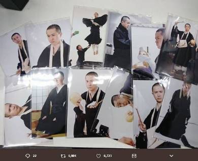 杉田智 ブロマイド 僧侶 和尚 Wonderful World 作品