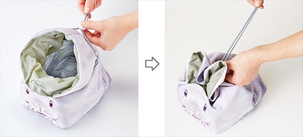 うさぎのランチきんちゃく