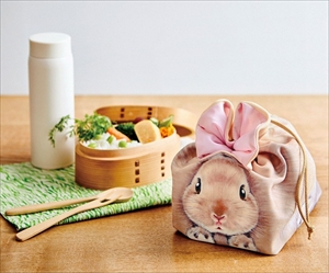 うさぎのランチきんちゃく