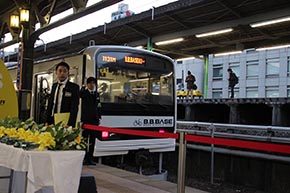 B.B.BASE JR東日本 輪行 サイクリスト 両国