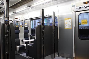 B.B.BASE JR東日本 輪行 サイクリスト 両国