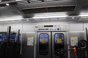 B.B.BASE JR東日本 輪行 サイクリスト 両国