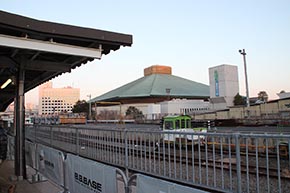 B.B.BASE JR東日本 輪行 サイクリスト 両国