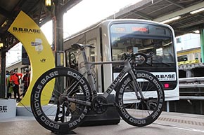 B.B.BASE JR東日本 輪行 サイクリスト 両国