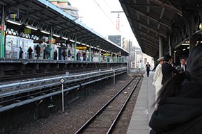 B.B.BASE JR東日本 輪行 サイクリスト 両国