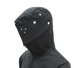 アーマーパーカー フルヘルム フード 甲冑 アイテムヤ コスパ