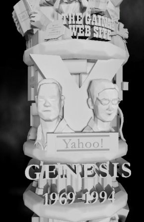 Yahoo! インターネット 歴史年表 彫刻塔 2018