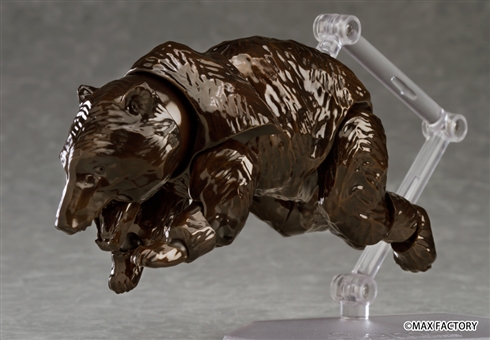 「figma ヒグマ」本当に予約受付開始！　木彫りの熊がアクションフィギュアに