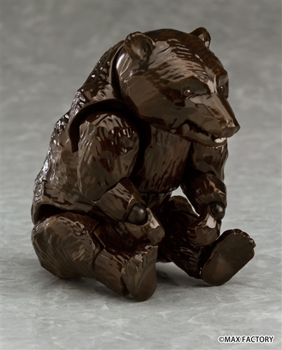 「figma ヒグマ」本当に予約受付開始！　木彫りの熊がアクションフィギュアに
