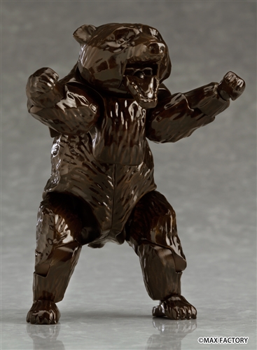 「figma ヒグマ」本当に予約受付開始！　木彫りの熊がアクションフィギュアに