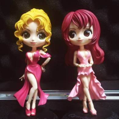 叶姉妹 フィギュア Q posket 美香 恭子 ファビュラス バンプレスト