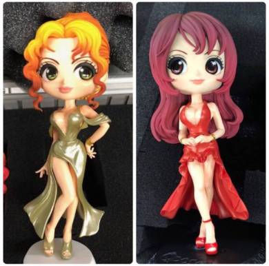 叶姉妹 フィギュア Q posket 美香 恭子 ファビュラス バンプレスト