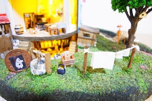 ともにゃんさん ムーミンハウス ハンドメイド