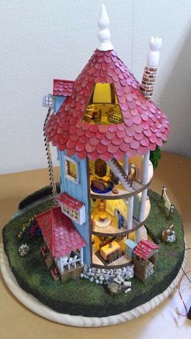 ともにゃんさん ムーミンハウス ハンドメイド