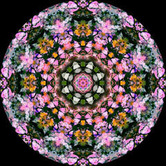 目を閉じると万華鏡