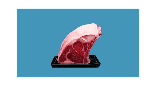 ブロック肉のイラスト