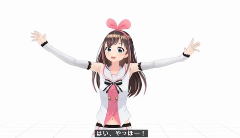 バーチャルYouTuber　グリー　事業