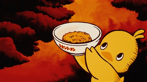 チキンラーメンのひよこちゃん、グレてアクマに変身　「クエエエエエエェ!!!」っと絶叫し地球を破壊するCMも公開