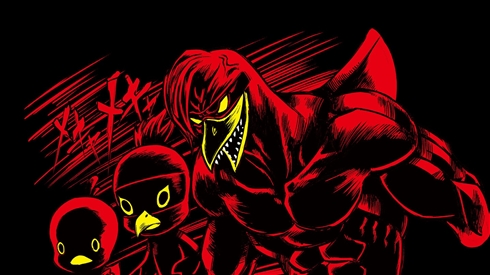 チキンラーメンのひよこちゃん、グレてアクマに変身　「クエエエエエエェ!!!」っと絶叫し地球を破壊するCMも公開