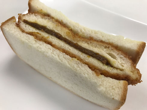 カレーパンサンド