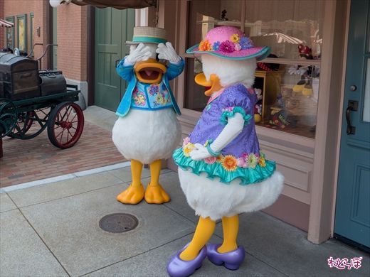 香港ディズニーランド ドナルド＆デイジー