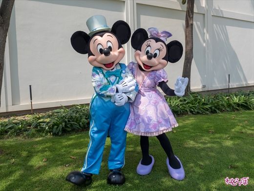 香港ディズニーランド ミッキー ミニー