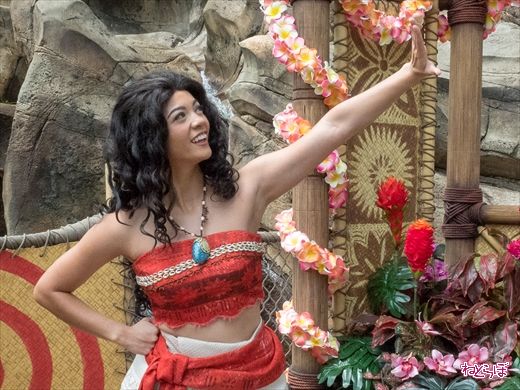 香港ディズニーランド モアナ