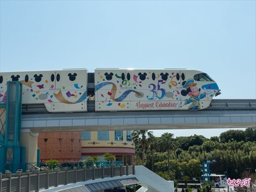 東京ディズニーリゾート 35周年 ディズニーリゾートライン