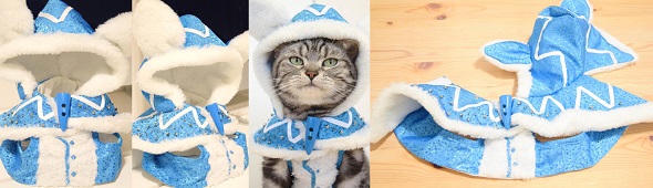 カガチネコの衣装の構造