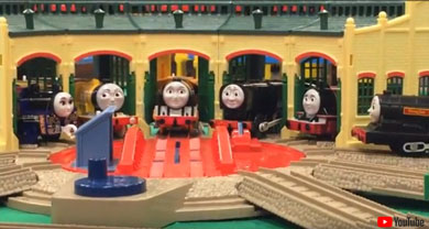 トーマスの車両基地