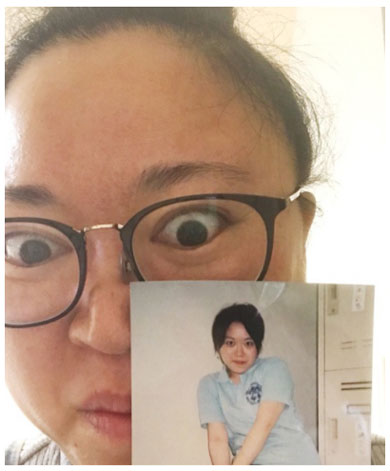 ニッチェ 江上敬子 15年前 写真 縮毛