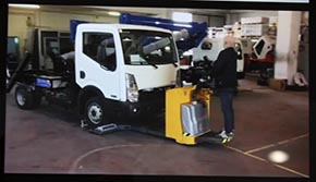 レスキューロボ EVシフト バッテリー切れ ヤマモトロックマシン レッカー