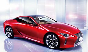 LEXUS モルフォ蝶 トヨタ レクサスLC