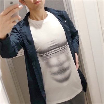 妄想マッピングTシャツ・マッスル