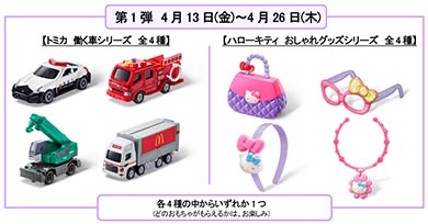 マクドナルド トミカ ハッピーセット