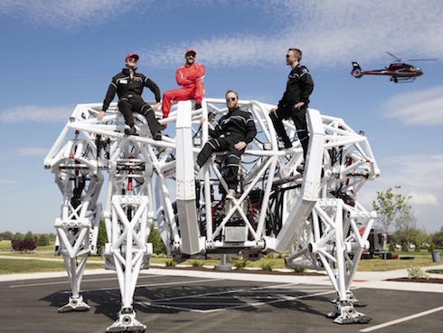 ロボット Exo-Bionics 4つ脚