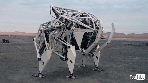 ロボット Exo-Bionics 4つ脚