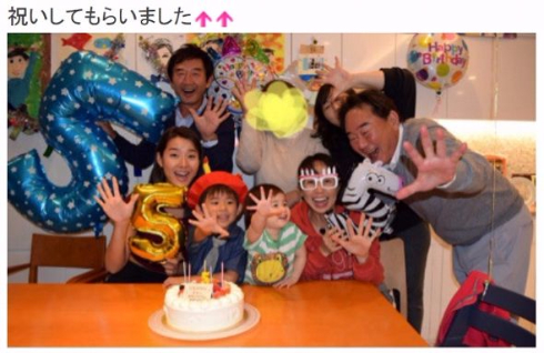 東尾理子 出産 すみれ 兄弟 姉妹 つむぎ 名前 高齢出産