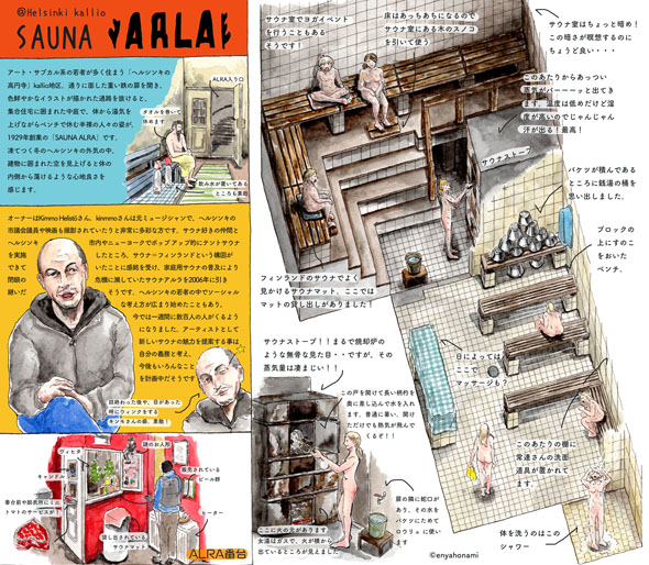 サウナアルラ フィンランド 銭湯 交互浴