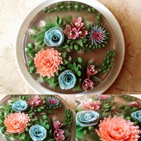 JellyAlchemy フラワーゼリー アートケーキ