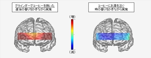 コーヒーの香りが脳を活性化