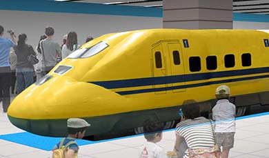 巨大プラレール