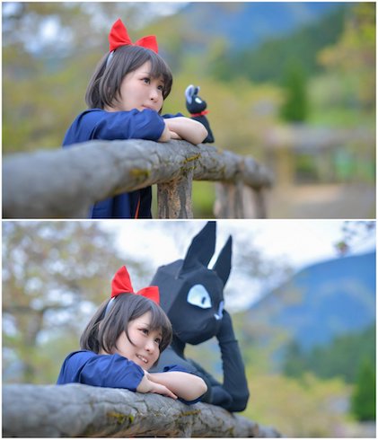 黄昏るキキとジジ