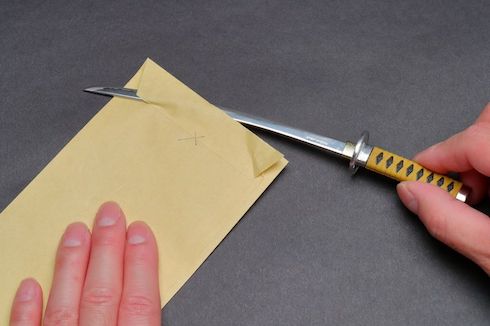 ペーパーナイフ 日本刀 ニッケン刃物